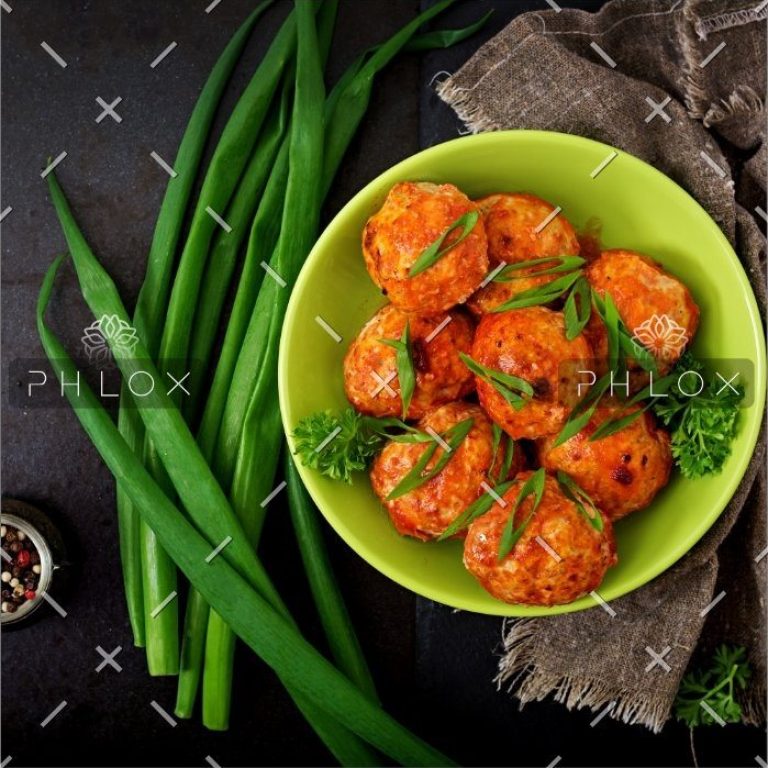 demo attachment 228 baked meatballs of chicken fillet in tomato sauce pgk6ptm